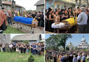 Тисменицька громада провела в останню путь Героя Івана Заника