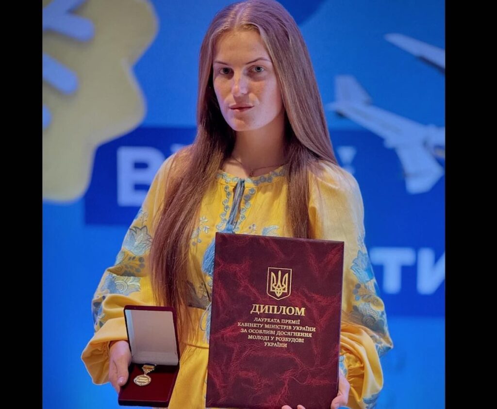 Прикарпатка Оксана Рубаняк отримала Премію Кабінету Міністрів України / Фото: Оксана Рубаняк